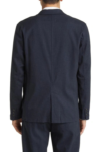 Shop Rails Idris Sport Coat In Dark Navy Melange