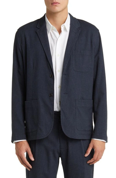 Shop Rails Idris Sport Coat In Dark Navy Melange