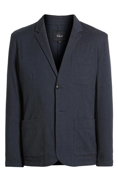 Shop Rails Idris Sport Coat In Dark Navy Melange