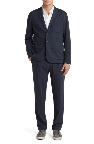 Rails Men's Idris Single-breasted Blazer In Dark Navy Melange