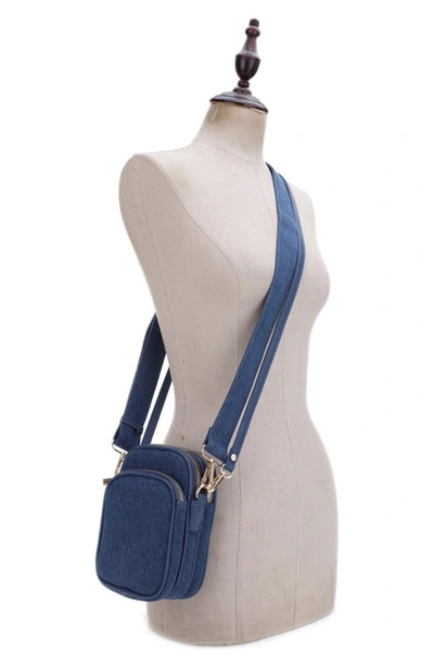 Mali + Lili Josephine Denim Crossbody Bag In Denim