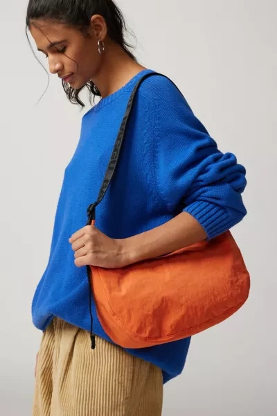 Shop Baggu Medium Nylon Crescent Bag In Nasturtium At Urban Outfitters