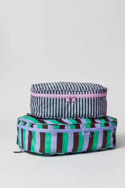 Shop Baggu Packing Cube Set In Vacation Stripe Mix, Women's At Urban Outfitters