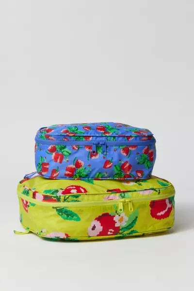 Shop Baggu Packing Cube Set In Needlepoint Fruit, Women's At Urban Outfitters