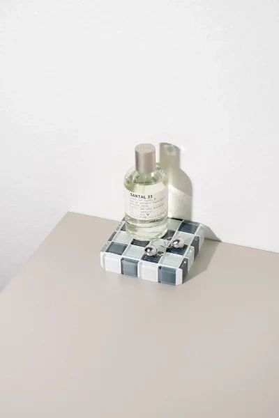 Shop Subtle Art Studios Glass Tile Checkered Cube In Stone Wall At Urban Outfitters
