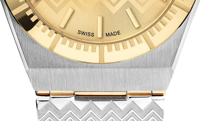 Shop Missoni Milano Bracelet Watch, 29mm In Two Tone