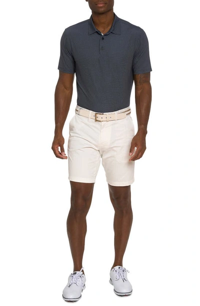 Robert Graham Hyde Short Sleeve Performance Polo Shirt In Black