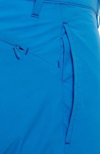 Shop Robert Graham Deacon Performance Chino Shorts In Blue