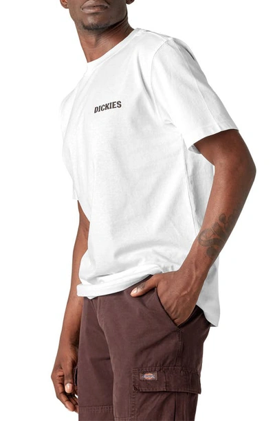 Shop Dickies Hays Graphic T-shirt In White