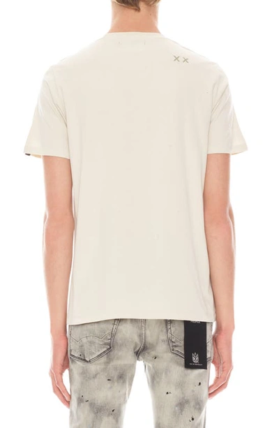 Shop Cult Of Individuality Paintbrush Shimuchan Graphic T-shirt In Winter White