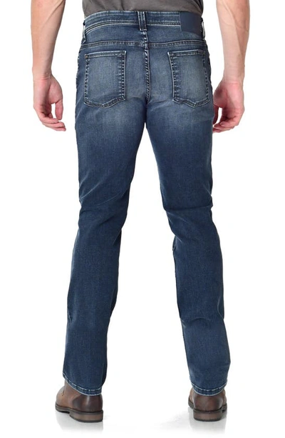 Shop Fidelity Denim Jimmy Slim Straight Leg Jeans In Zurich Blue