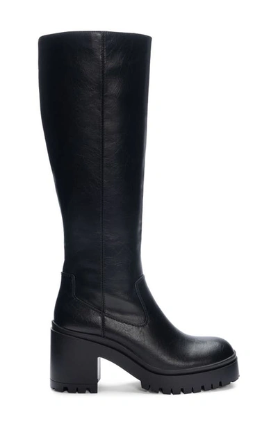 Shop Dirty Laundry Oakleigh Knee High Platform Boot In Black