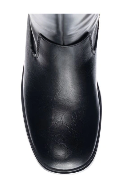Dirty Laundry Oakleigh Knee High Platform Boot In Black
