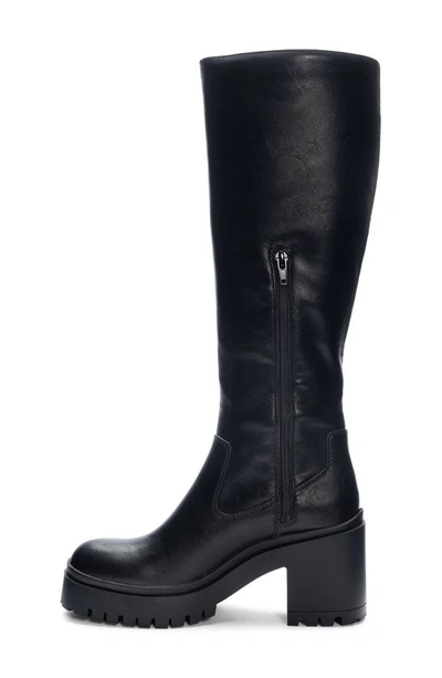 Shop Dirty Laundry Oakleigh Knee High Platform Boot In Black