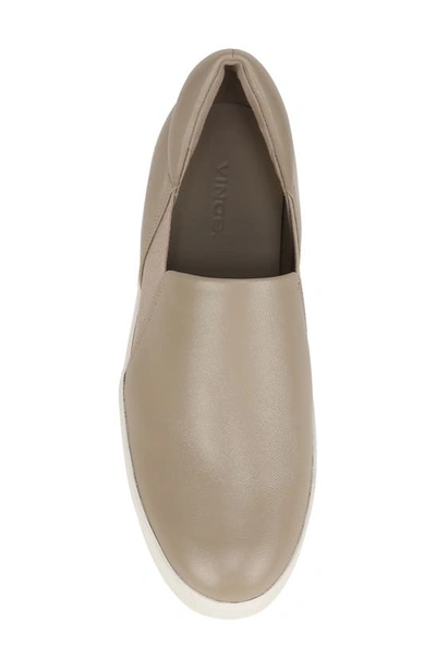 Shop Vince Warren Platform Slip-on Shoe In Ltstraw