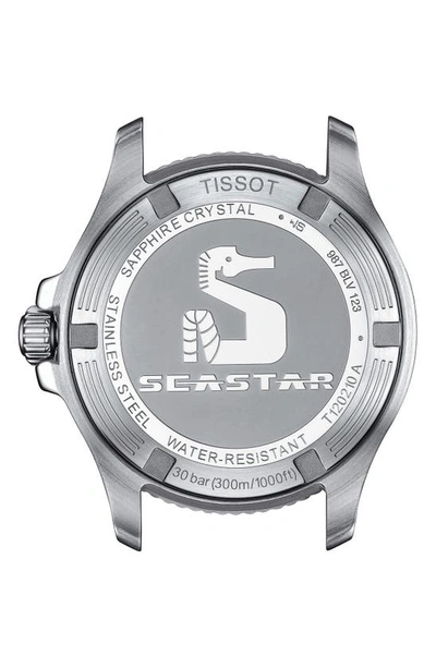 Shop Tissot Seastar 1000 Bracelet Watch, 36mm In Black