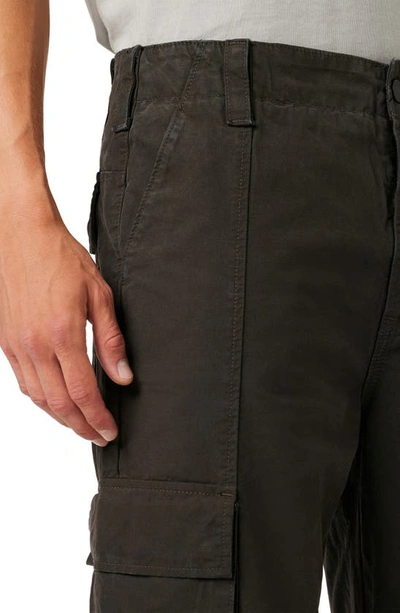 Shop Hudson Wide Leg Linen Blend Cargo Pants In Pirate