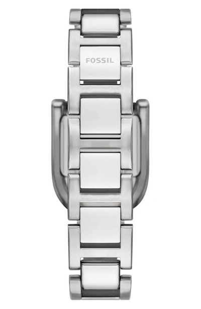 Shop Fossil Harwell Bracelet Watch, 28mm In Silver