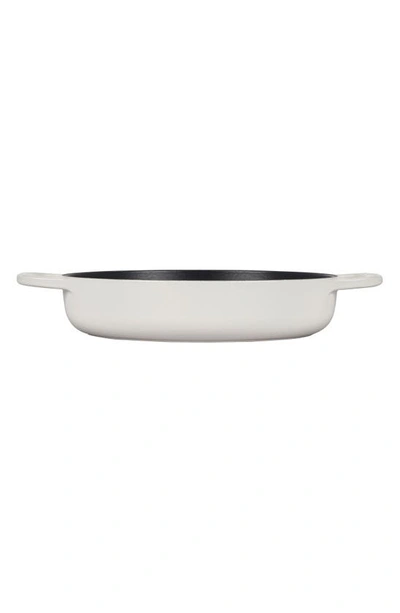 Le Creuset Signature Enamel Cast Iron Everyday Pan In White