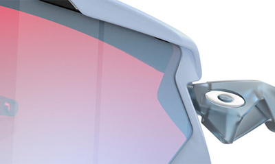 Oakley Wind Jacket 2.0 Shield Sunglasses In Sapphire