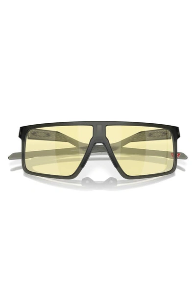 Shop Oakley Helux 61mm Rectangular Sunglasses In Smoke