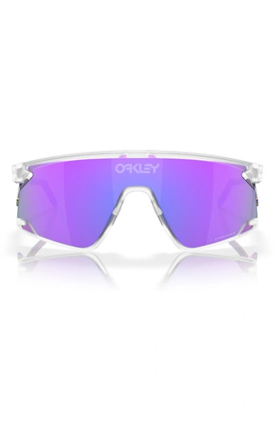 Shop Oakley Bxtr Metal 39mm Prizm™ Shield Sunglasses In Violet