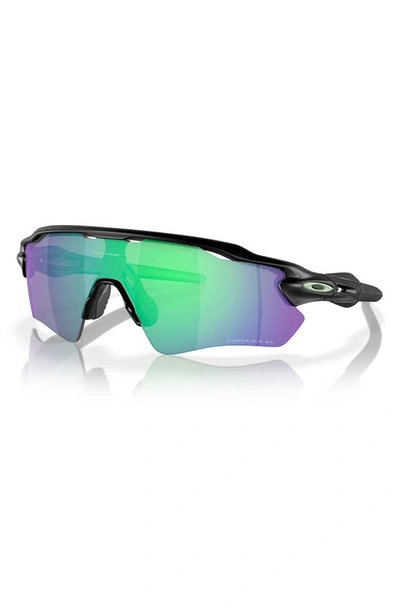 Oakley Radar Ev Path Oversized-sonnenbrille In Black Green