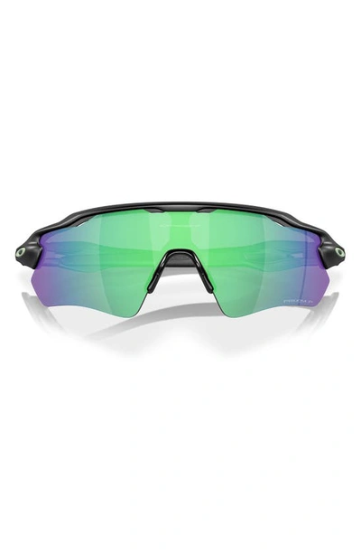 Oakley Radar Ev Path Oversized-sonnenbrille In Black Green