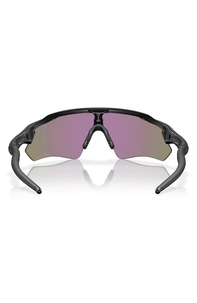 Oakley Radar Ev Path Oversized-sonnenbrille In Black Green