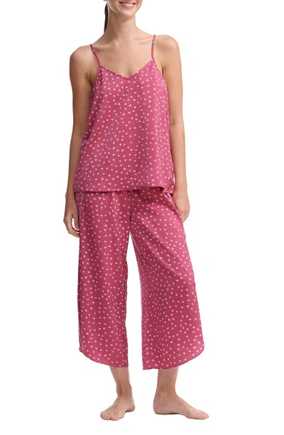 Shop Splendid Print Pajamas In Mini Heart Toss