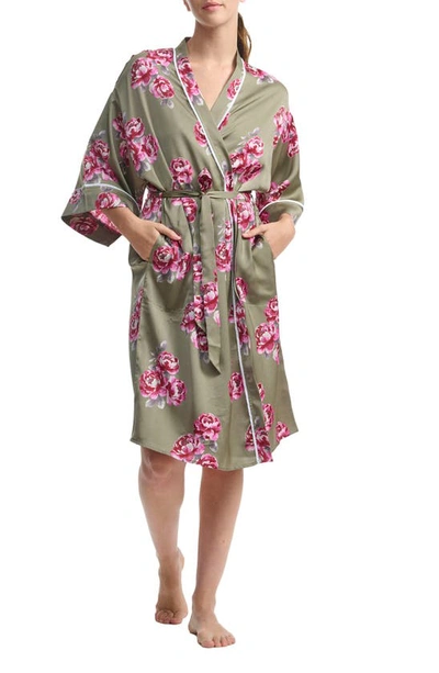 Shop Splendid Print Robe In Amour Floral