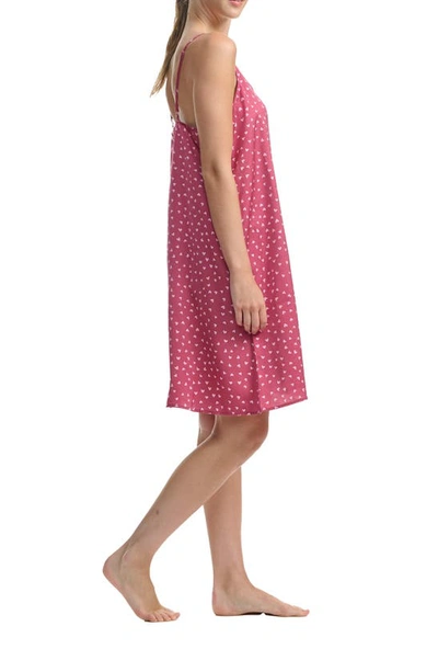 Shop Splendid Print Chemise In Mini Heart Toss