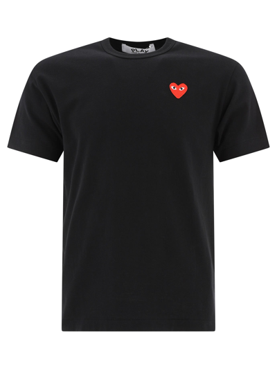 Shop Comme Des Garçons Play Big Heart T Shirt