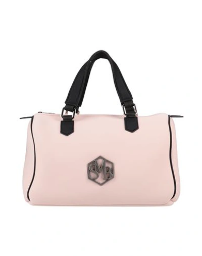 Shop Save My Bag Woman Handbag Light Pink Size - Polyamide, Elastane