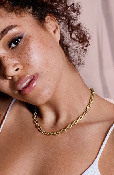 Shop Cast The Baby Brazen Chain Necklace In 14k Yellow Gold