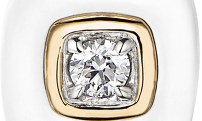 Shop Cast The Brilliant Diamond Pendant Necklace In Sterling Silver 9k/ White