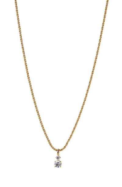 Shop Nadri Brunch Twisted Rope Chain Necklace In Gold