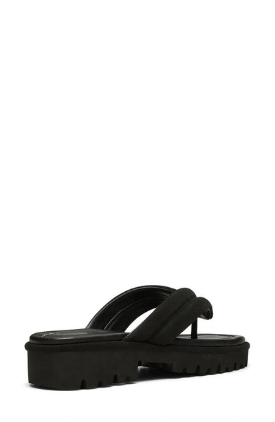 Shop Donald Pliner Barbera Flip Flop In Black