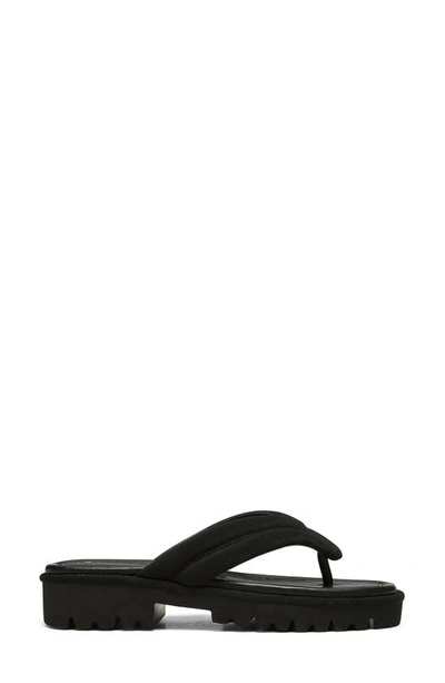 Shop Donald Pliner Barbera Flip Flop In Black