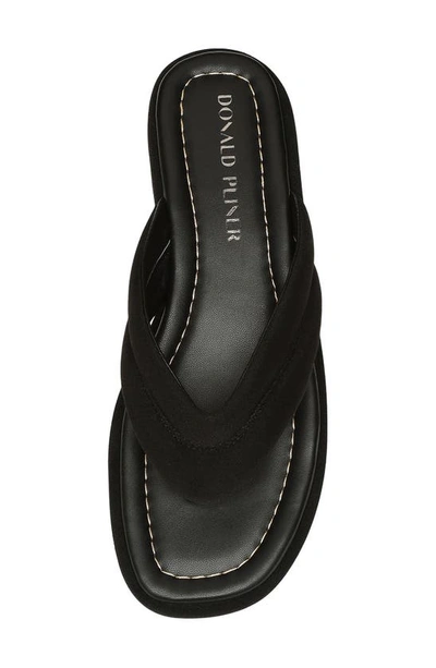 Shop Donald Pliner Barbera Flip Flop In Black