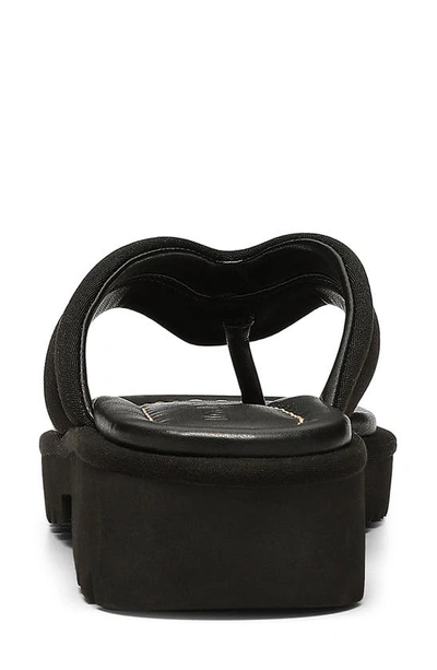 Donald Pliner Barbera Flip Flop In Black
