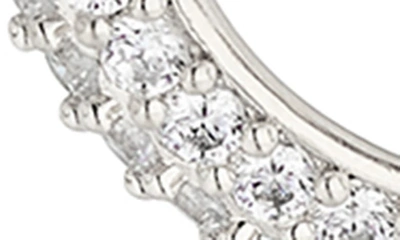 NADRI NADRI PAVÉ THE WAY HOOP EARRINGS SET 