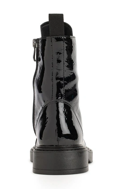 Shop Dkny Iris Combat Boot In Black