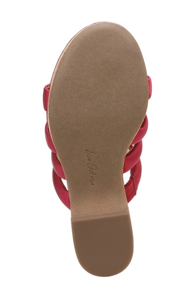 Shop Sam Edelman Yuki Platform Wedge Sandal In Ultra Fuchsia
