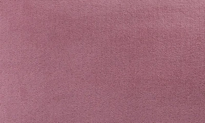 Shop Woven & Weft Solid Plush Velour Sheet Set In Rose