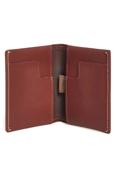 Shop Bellroy Slim Sleeve Wallet In Hazelnut