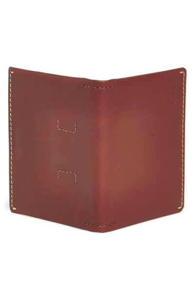 Shop Bellroy Slim Sleeve Wallet In Hazelnut