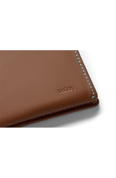 Shop Bellroy Note Sleeve Rfid Wallet In Hazelnut