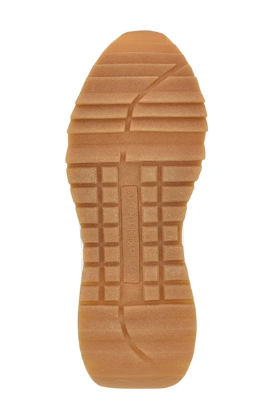 Calvin Klein Magalee Sneaker In White/gold