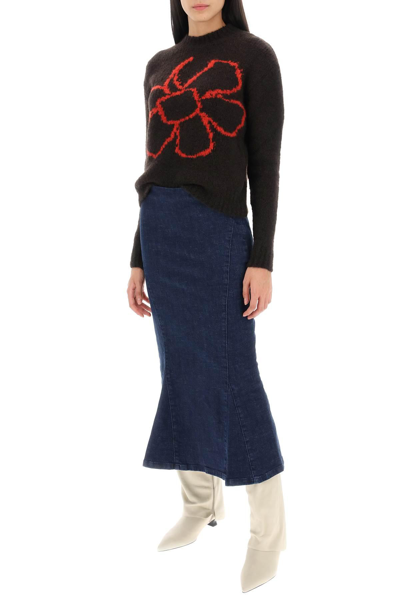 Shop Paloma Wool Floreke Sweater With Floral Intarsia